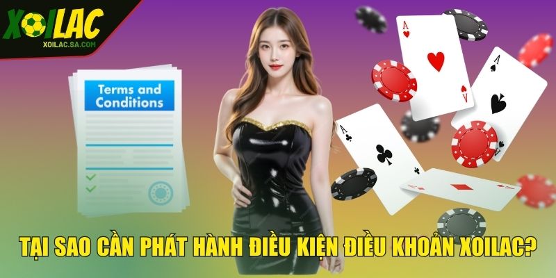 Tại sao cần phát hành điều kiện điều khoản XOILAC?